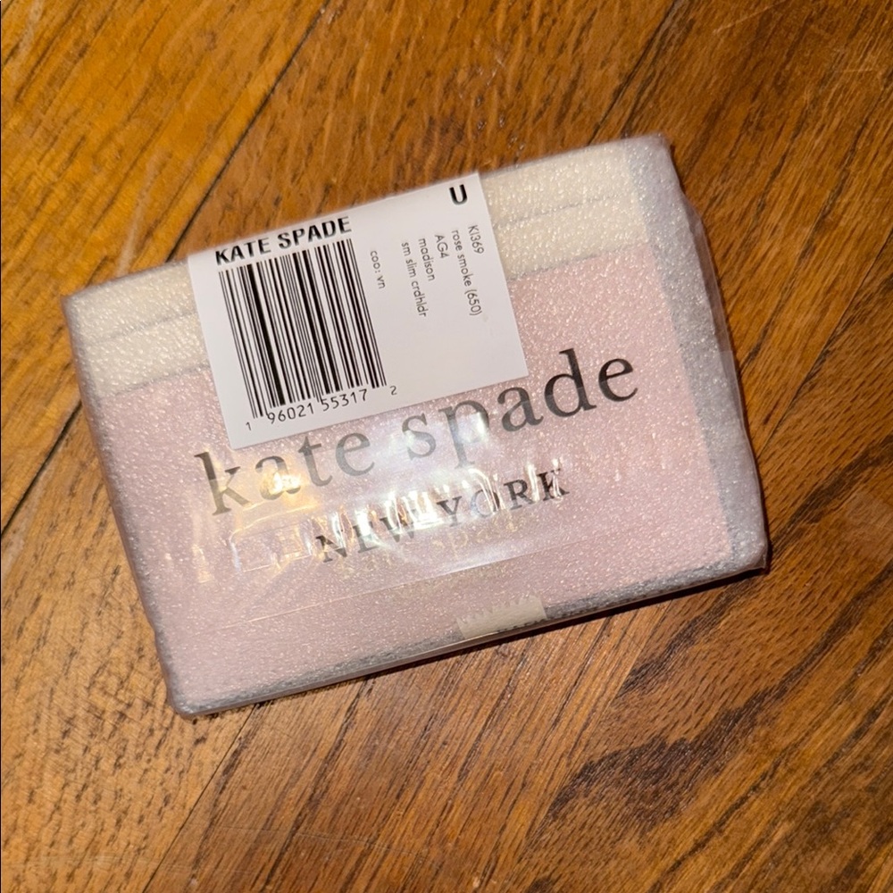 •KATE SPADE•BNWT ROSE SMOKE MULTI MADISON SMALL CARD HOLDER - Picture 6 of 7